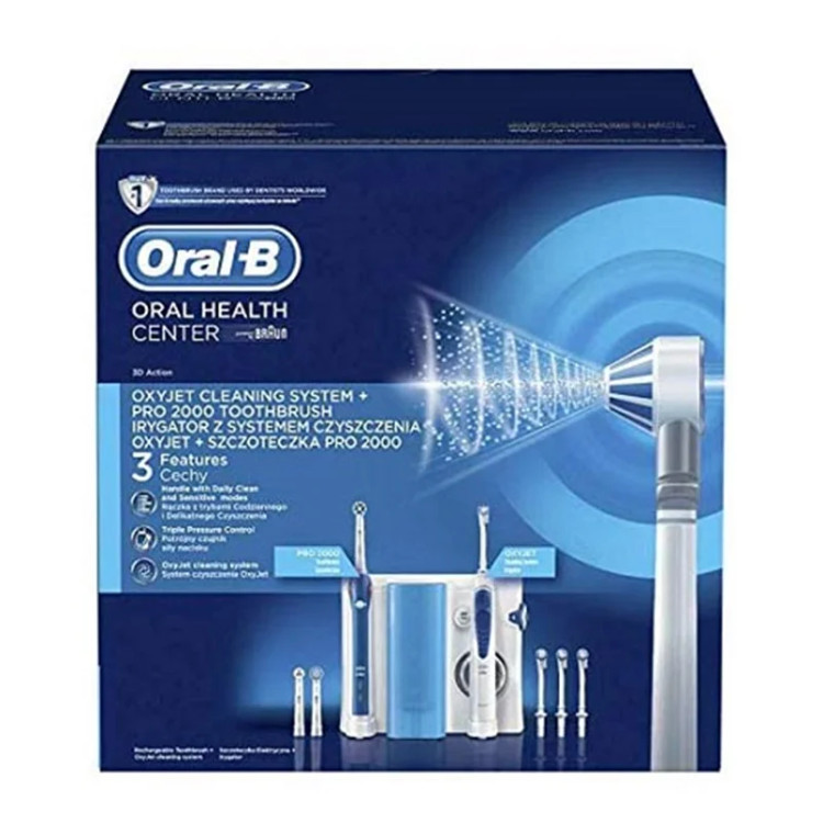 واترجت و مسواک برقی اورال بی مدل oxyjet pro2000