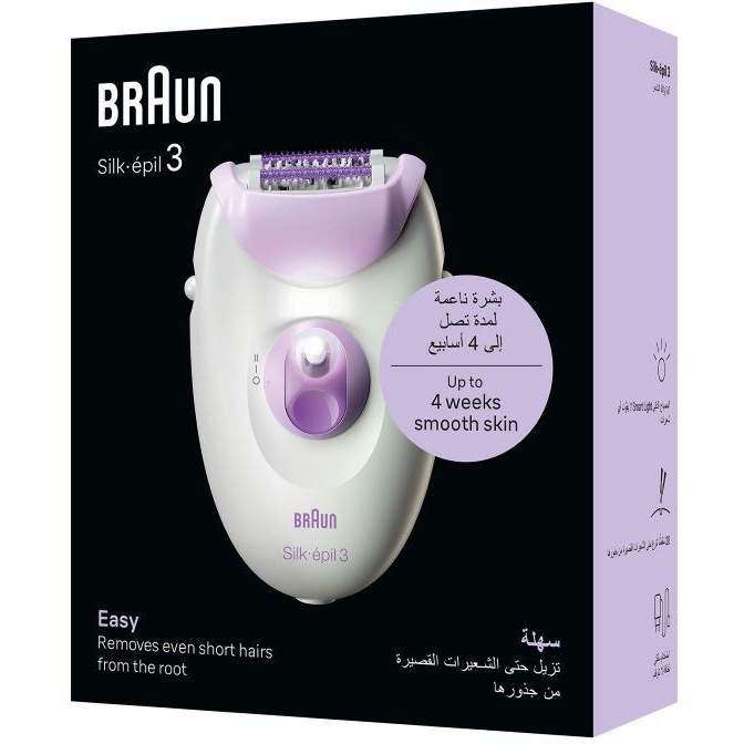 اپیلاتور براون سری 3 مدل SE 3000