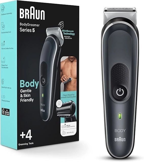 ماشین اصلاح بدن براون مدل BG5360 با برش مستقیم و ضد آب