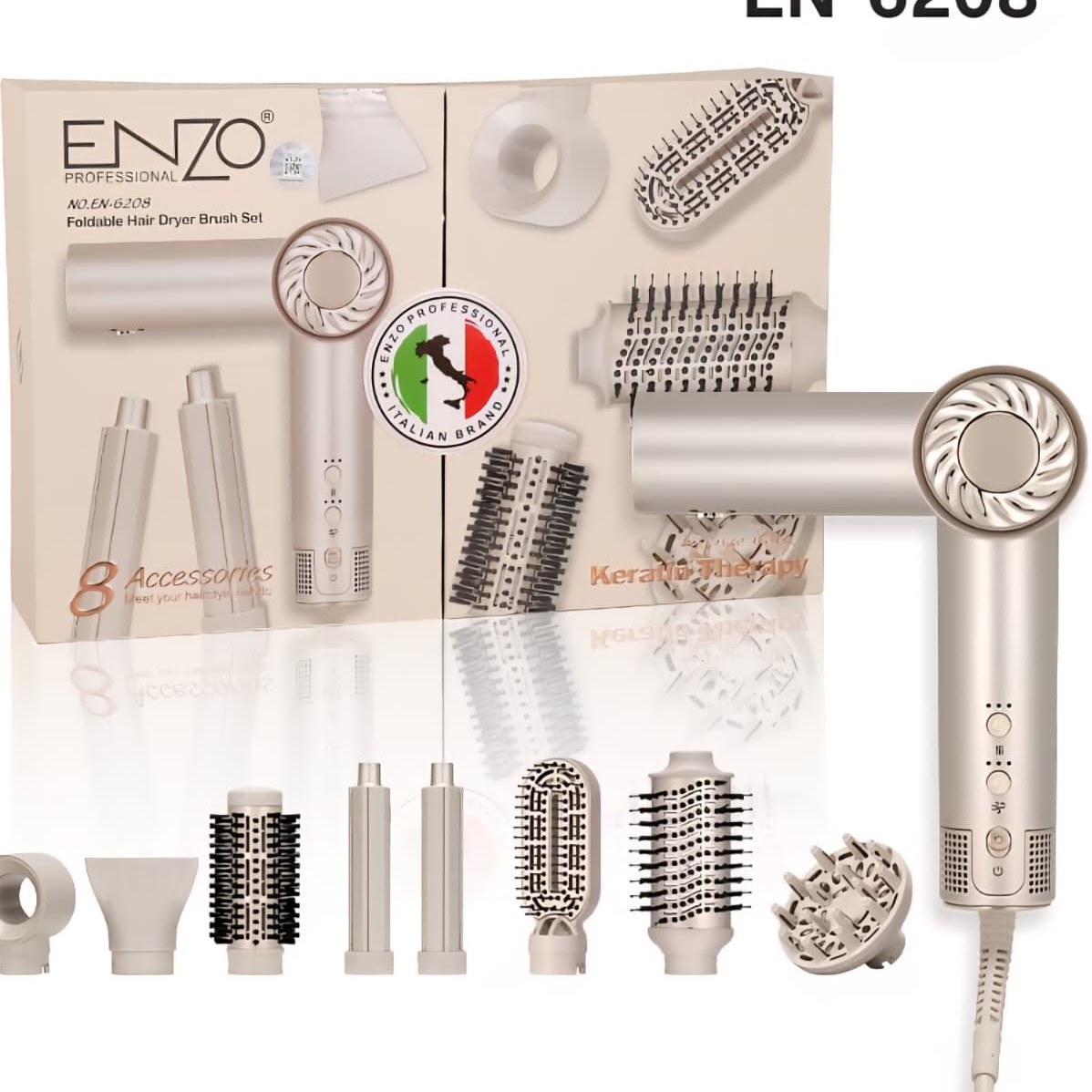 سشوار حرفه ای انزو پروفیشینال مدل EN-6208